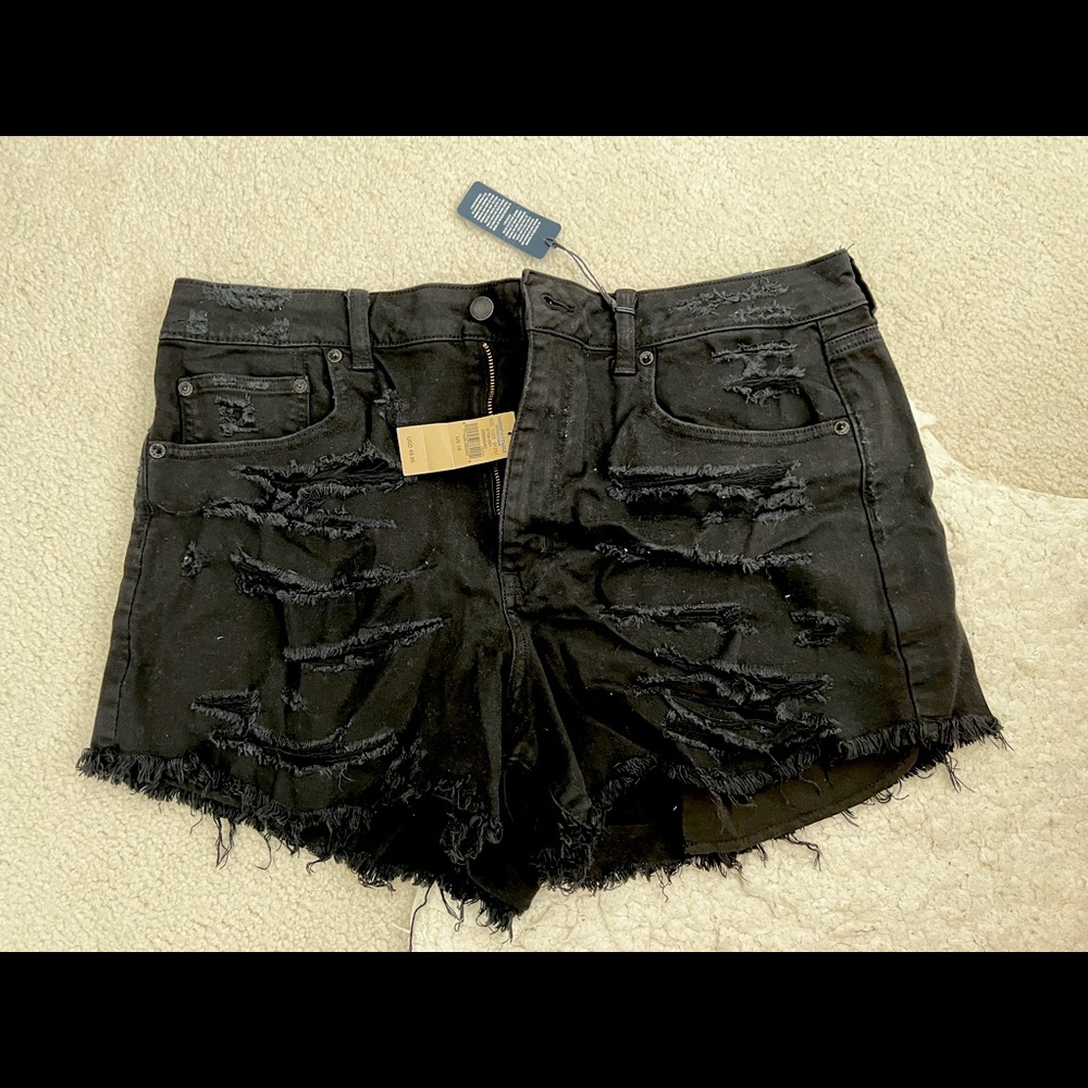 NWT American Eagle Ripped Jean Shorts
